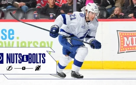 Nuts & Bolts Stay Updated on the Lightning’s Exciting Road Trip Showdown in Newark