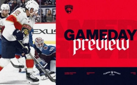 Panthers Face Off Against League-Leading Colorado Team in Exciting Showdown Preview