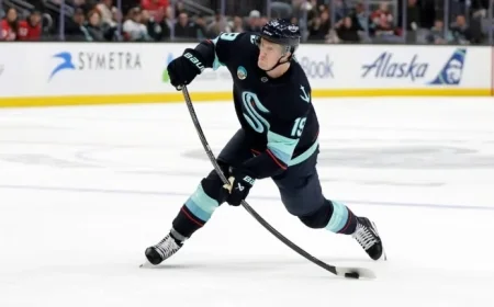 Kraken’s McCann Suffers Injury in Collision with Kings’ Forsberg