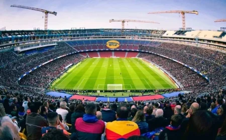 Watch the Barcelona vs Osasuna Match Live from Spotify Camp Nou Stadium