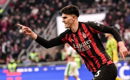 Dream Double Davide Bartesaghi from Annone Brianza Leads AC Milan to Victory