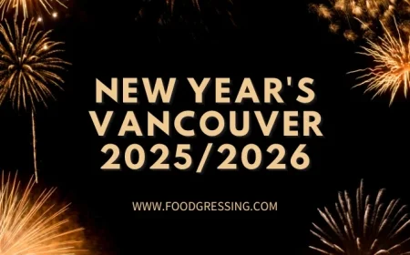 Experience the Excitement New Year’s Eve 2025 and New Year’s Day 2026 in Vancouver