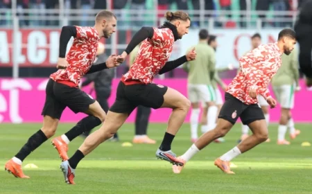 AC Milan vs Sassuolo Serie A Enilive 2025-2026 Official Lineups Revealed