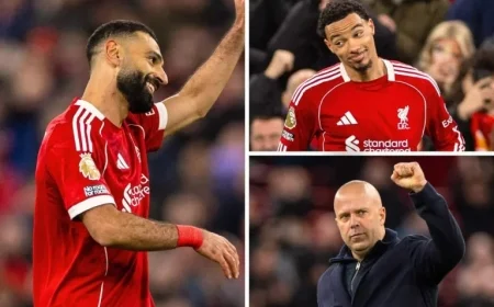 Ekitike’s X Factor Shines While Salah Faces Uncertainty: Liverpool Triumphs 2-0 Over Brighton
