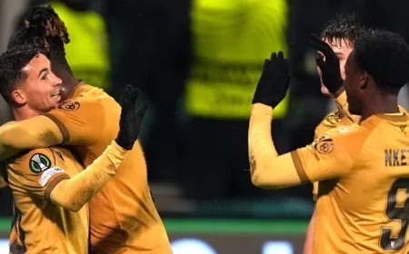 Crystal Palace Soars to Ninth in Conference League Table with 3-0 Victory Over Shelbourne Featuring Goals from Christantus Uche Eddie Nketiah and Yeremy Pino