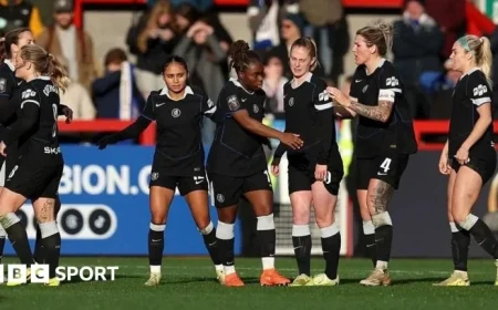 Chelsea Dominates Brighton & Hove Albion 3-0 Ending WSL Winless Streak for Sonia Bompastor’s Team
