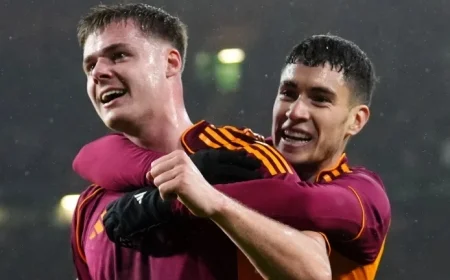 Evan Ferguson’s Double Leads Roma to 3-0 Victory Over Celtic Adding to Wilfried Nancy’s Europa League Woes