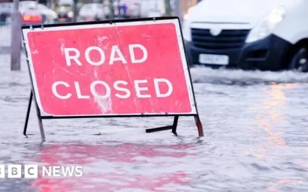 Amber Rain Alert Issued Forecasters Warn of Imminent Flood Threat