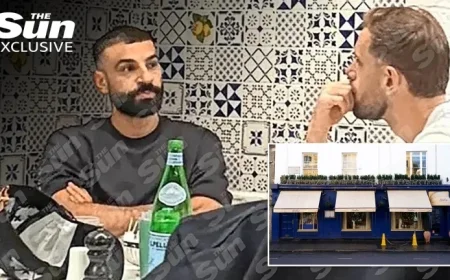 Mo Salah Confronts Former Liverpool Captain Henderson at Secret London Meeting