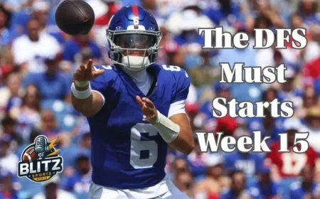 Essential DFS Picks: Dart’s Early Christmas Gift Against Commanders in Week 15