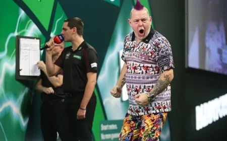 Wright Embraces Alexandra Palace Comeback with Defiant Spirit