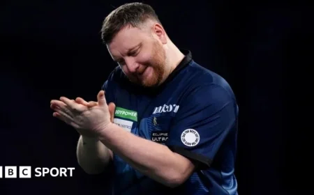 Cameron Menzies Reacts Dramatically After Losing to Charlie Manby at 2026 PDC World Darts Championship