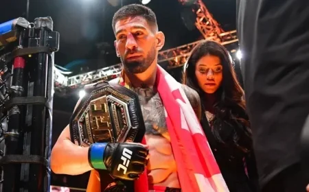 UFC Champion Ilia Topuria Unveils Domestic Abuse Allegation Leading to Hiatus