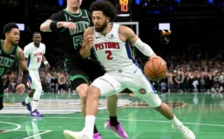 Cunningham Powers Pistons to Victory Over Celtics