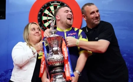 Luke Littler’s Mom Delivers Sharp Comeback in Tense Darts Rivalry Encounter