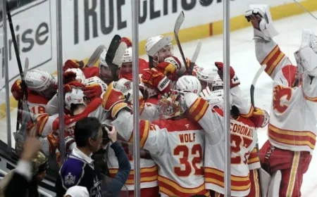 Flames Aim for Victory in Final Game of Dads Trip Against San Jose
