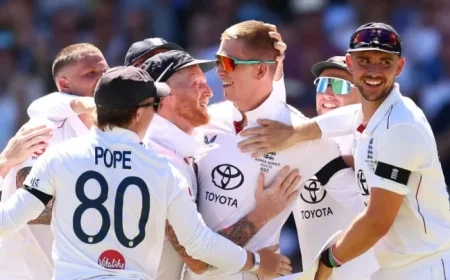 Crawley Stuns with Sensational Catch to Dismiss Head Effortlessly