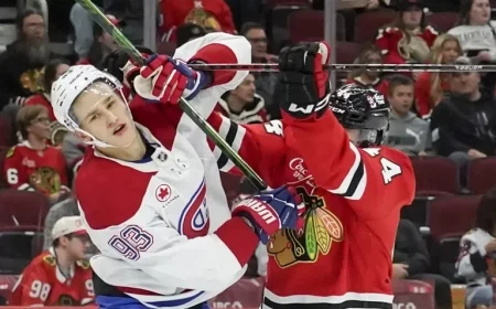 Canadiens Dominate with Clean Sweep Over Blackhawks