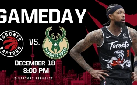 Exciting NBA Showdown: Raptors Face Off Against Bucks on December 18th