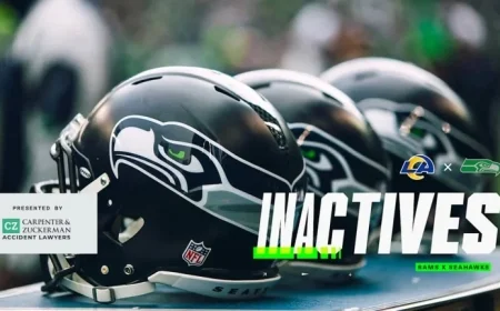 Seahawks vs Rams Week 16 Inactive Players List and Updates