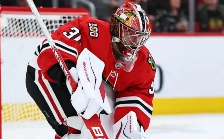 Spencer Knight Achieves Rare Milestone Only Seen Four Times in Modern Blackhawks History