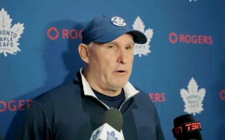 Craig Berube Backs Matthew Knies for Team USA Olympic Spot Highlights Potential to Enhance Team’s Skill