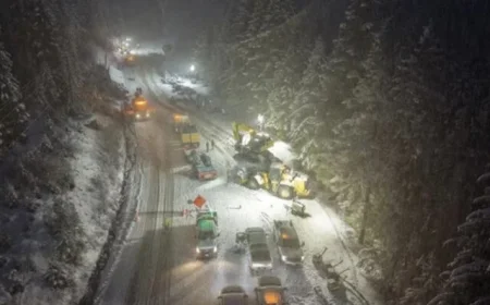 BC Mountain Highways Hit by Heavy Snow – Latest BC News