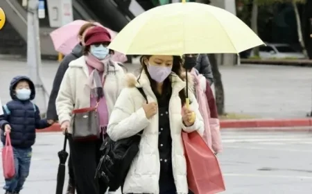 Winter Weather Alert Three Waves of Northeast Monsoon Set to Bring Chilly and Damp Christmas Across Taiwan