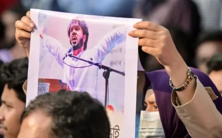 Bangladesh Student Protest Leader Passes Away in Singapore Hospital
