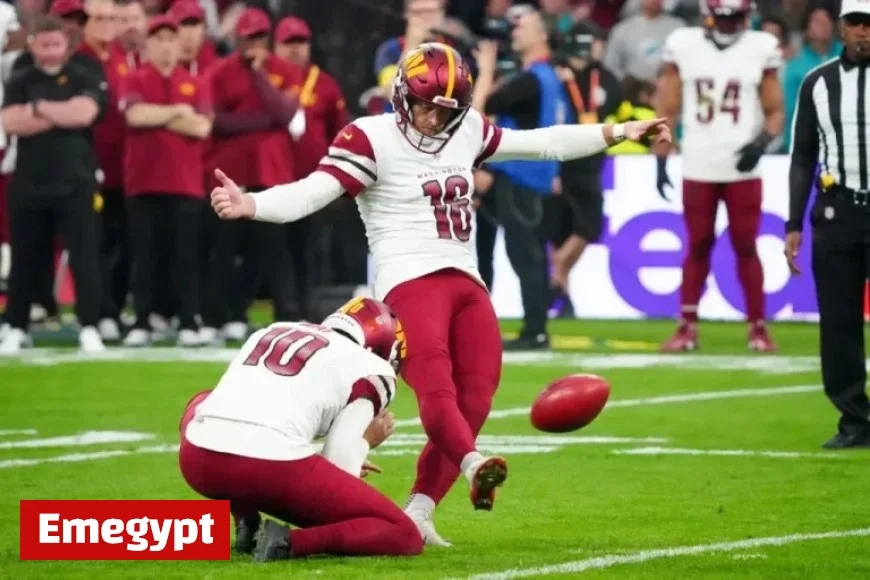Discover Why Jake Moody Replaced Matt Gay as the Commanders Kicker