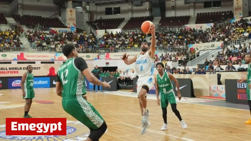 Indian Basketball Team Faces Defeat Against Saudi Arabia