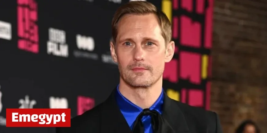 Alexander Skarsgård Arrives at 2025 British Independent Film Awards as a Nominee