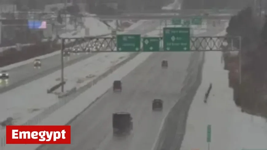 Snow and High Winds Hit Michigan, Creating Hazardous Road Conditions