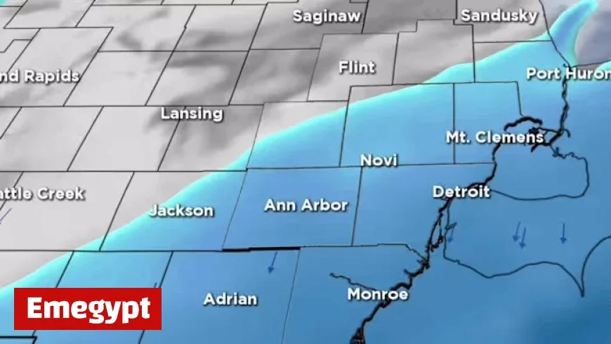 Snowstorm to Hit Metro Detroit Monday: Expected Amounts and Timing
