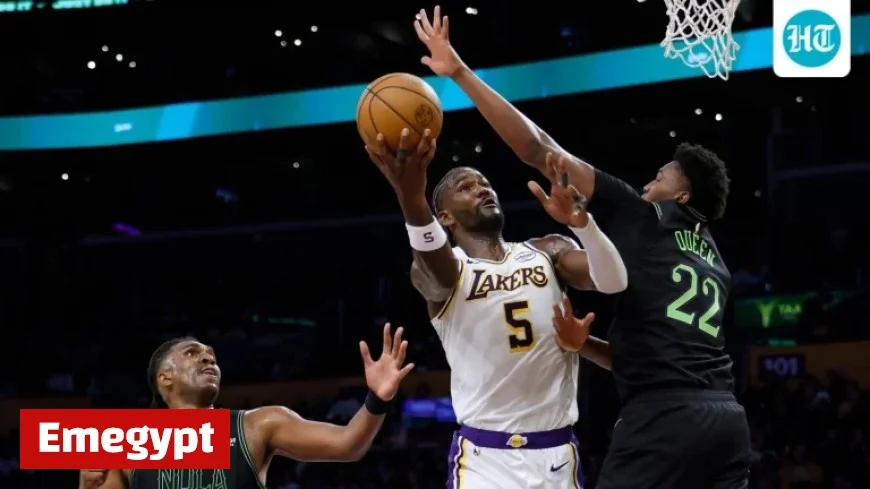 Lakers Coach JJ Redick Shares Crucial Update on DeAndre Ayton Knee Injury Hindustan Times