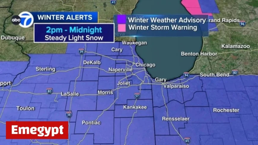 Chicago Snow Forecast: Monday PM Commute Impacted; O’Hare, Midway Recovering from Cancellations