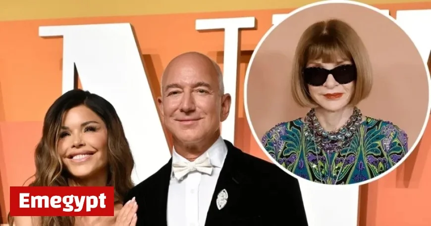 Anna Wintour Comments on Jeff and Lauren Bezos’ 2026 Met Gala Roles