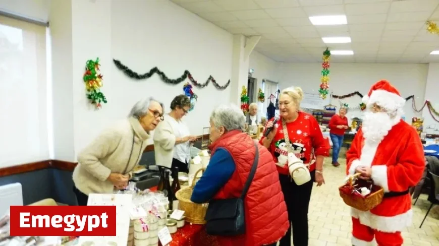 Saint-Ambroix Christmas Market Draws Crowds of Exhibitors and Visitors