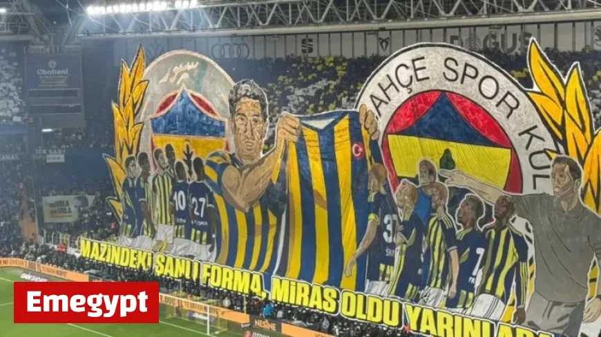 Fenerbahçe Fans Prepare Special Choreography for Derby Match