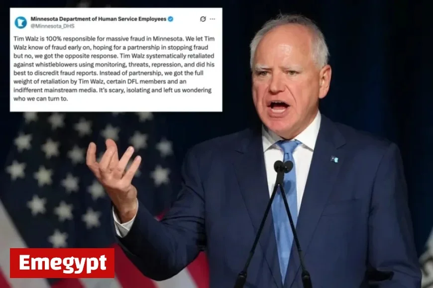 Minnesota Workers Blame Gov. Tim Walz for $1B Fraud Crisis