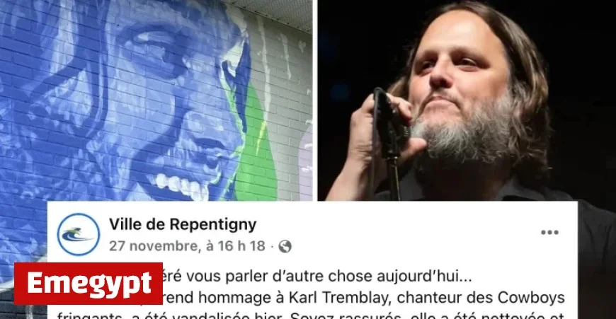 Repentigny Condemns Vandalism on Karl Tremblay Mural in Public Statement