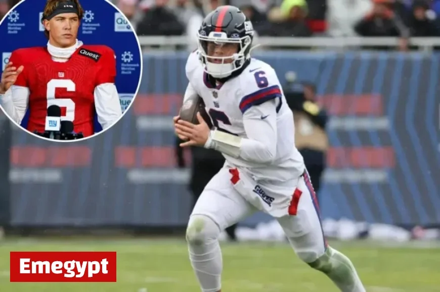 Giants Aim for Stability as Jaxson Dart Returns Against Patriots