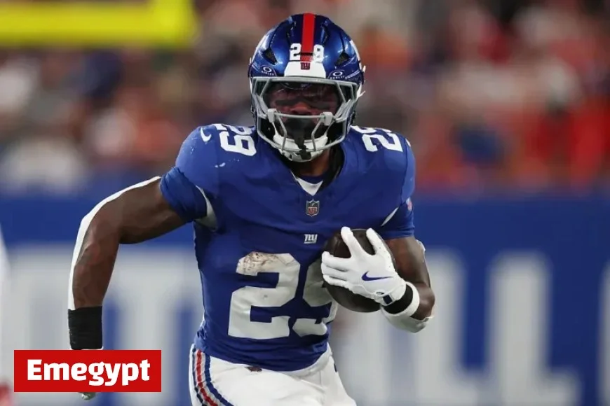 Top Prop Bet: Tyrone Tracy Jr. for Giants vs. Patriots, 12/1/25