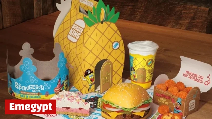 Burger King Launches SpongeBob-Themed Menu: Discover New Items