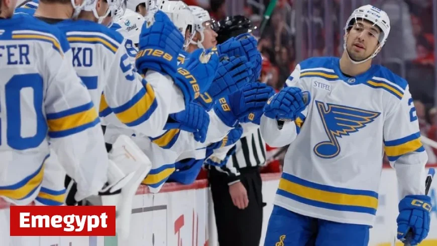 Bet on Jordan Kyrou as Anytime Goalscorer: Blues vs. Ducks at +190