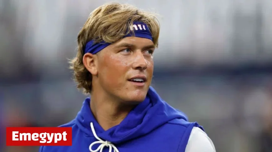 Jaxson Dart’s Mother Supports Giants QB at Games