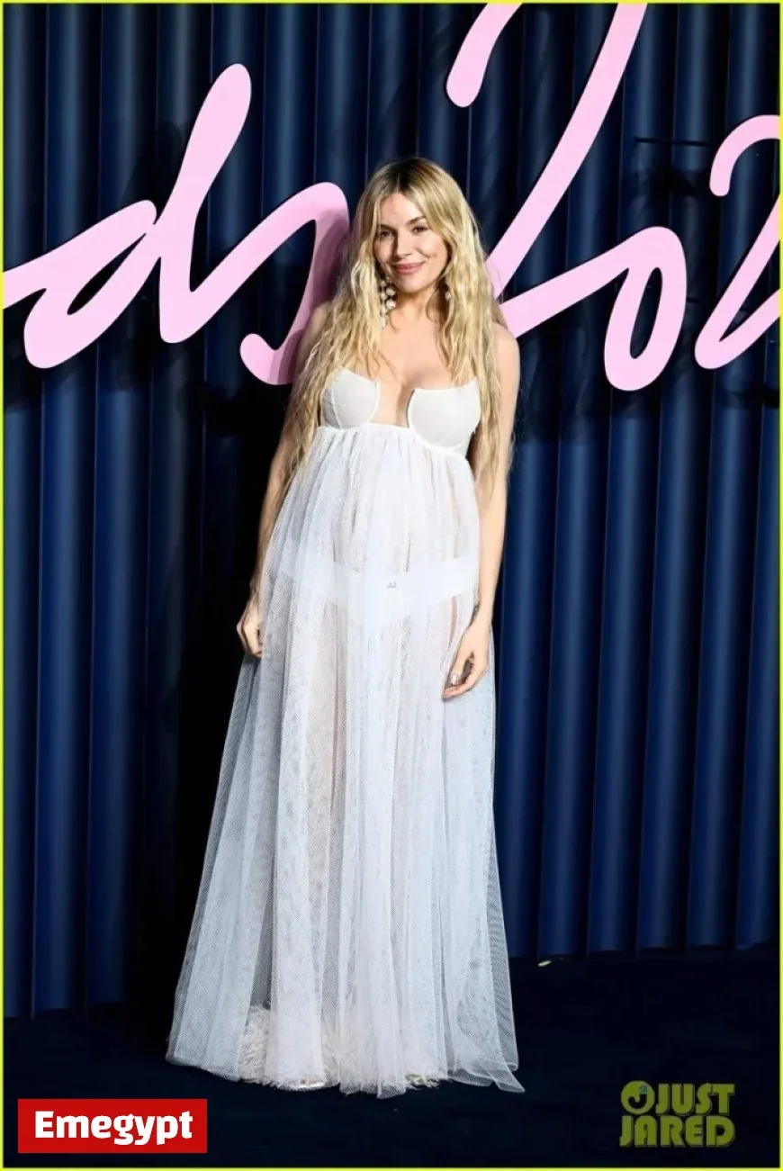 Sienna Miller Reveals Pregnancy with Partner Oli Green at the 2025 Fashion Awards