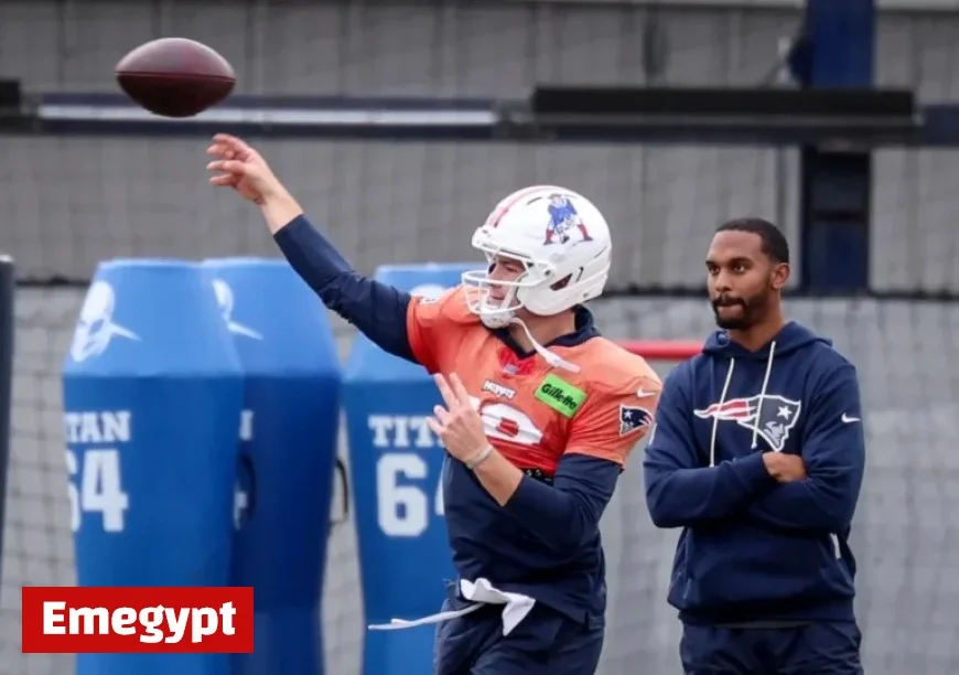 Drake Maye Addresses ‘Too Poised’ Critique from Giants’ Top Pass Rusher