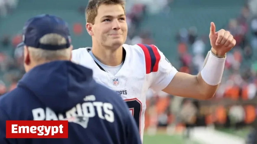 Drake Maye Addresses Criticism from Giants Linebacker Brian Burns