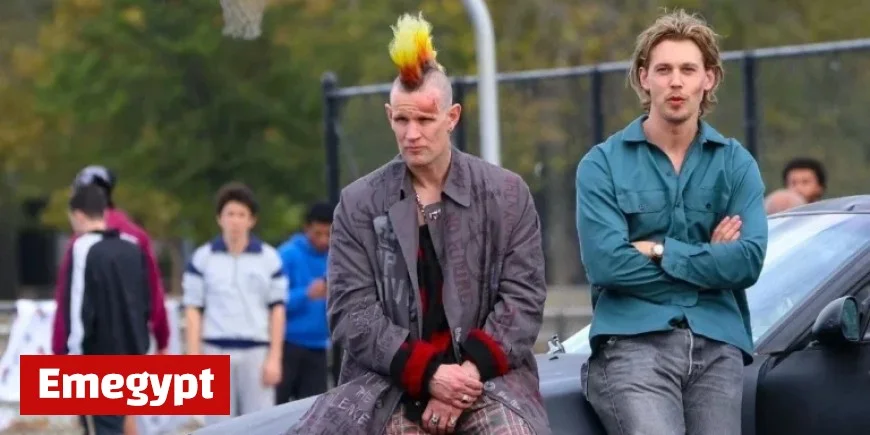 Matt Smith and Austin Butler Sport Mohawks in ‘Caught Stealing’